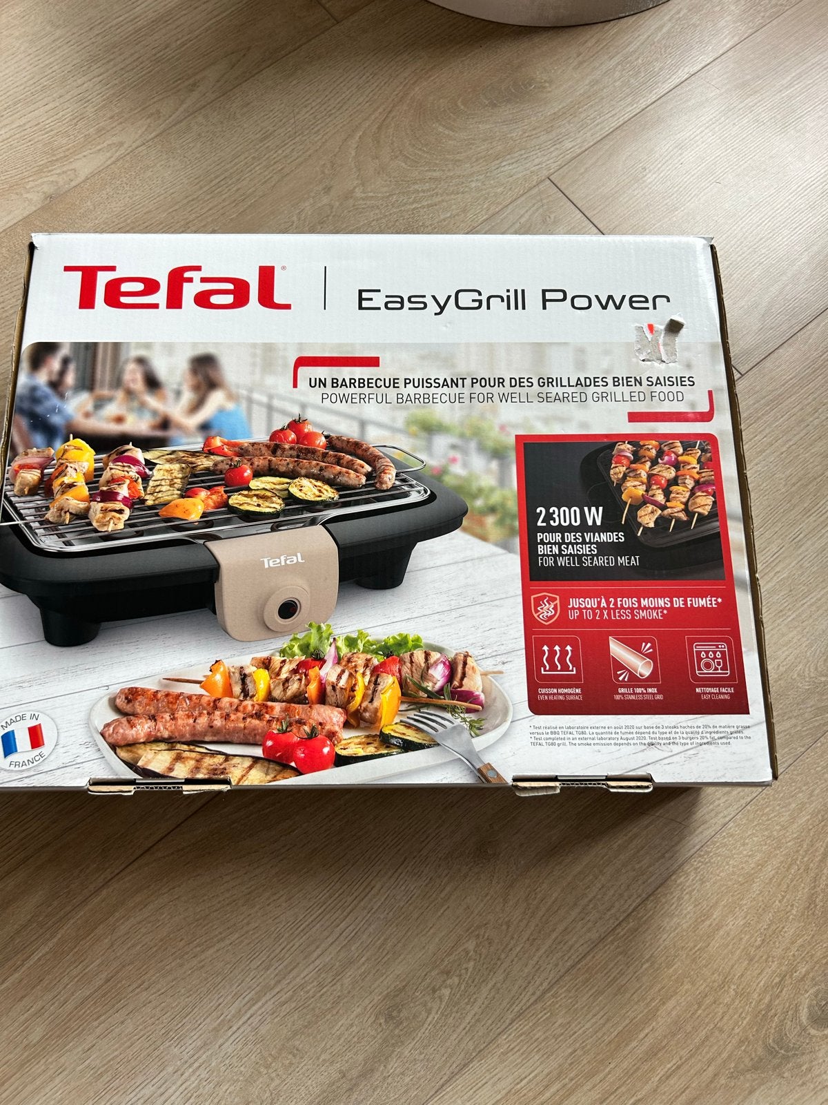 Tefal EasyGrill Power Elektrische Barbecue 2300W, Ophalen of Verzenden, Nieuw