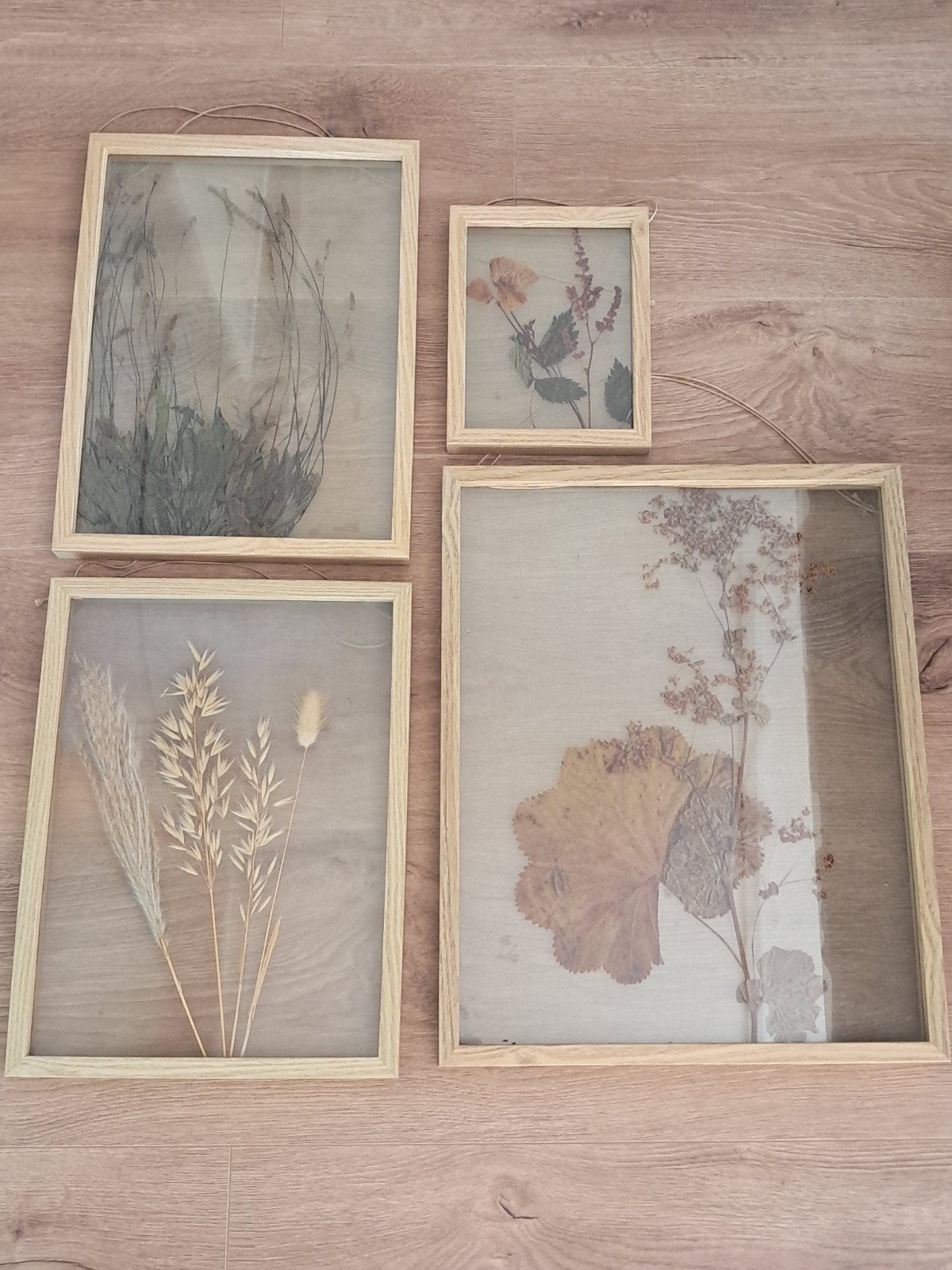 Set fotolijsten met Bloemen, Ophalen, Zo goed als nieuw
