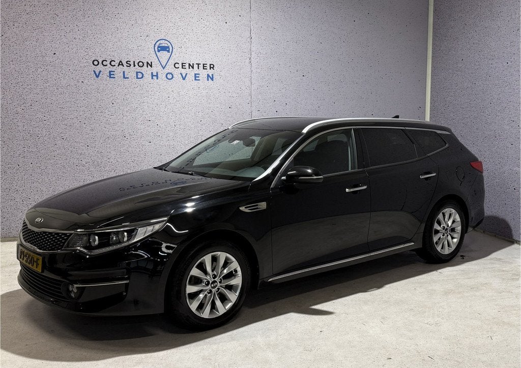 Kia Optima Sportswagon 1.7 CRDi ComfortPlusLine // TREKHAAK, Auto's, Voorwielaandrijving, 1685 cc, Origineel Nederlands, 168 €/maand