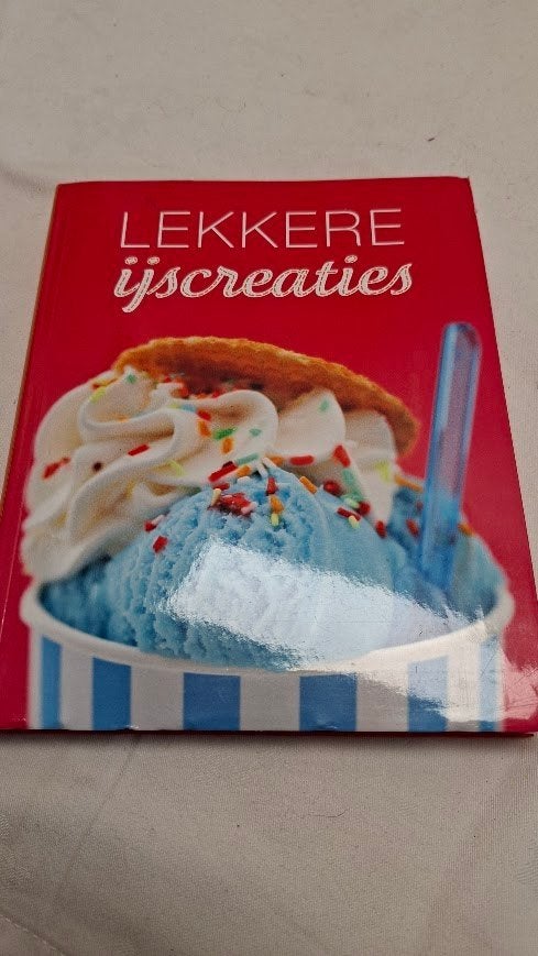Lekkere IJscreaties - Receptenboek voor heerlijk ijs, Ophalen, Zo goed als nieuw, Europa, Taart, Gebak en Desserts