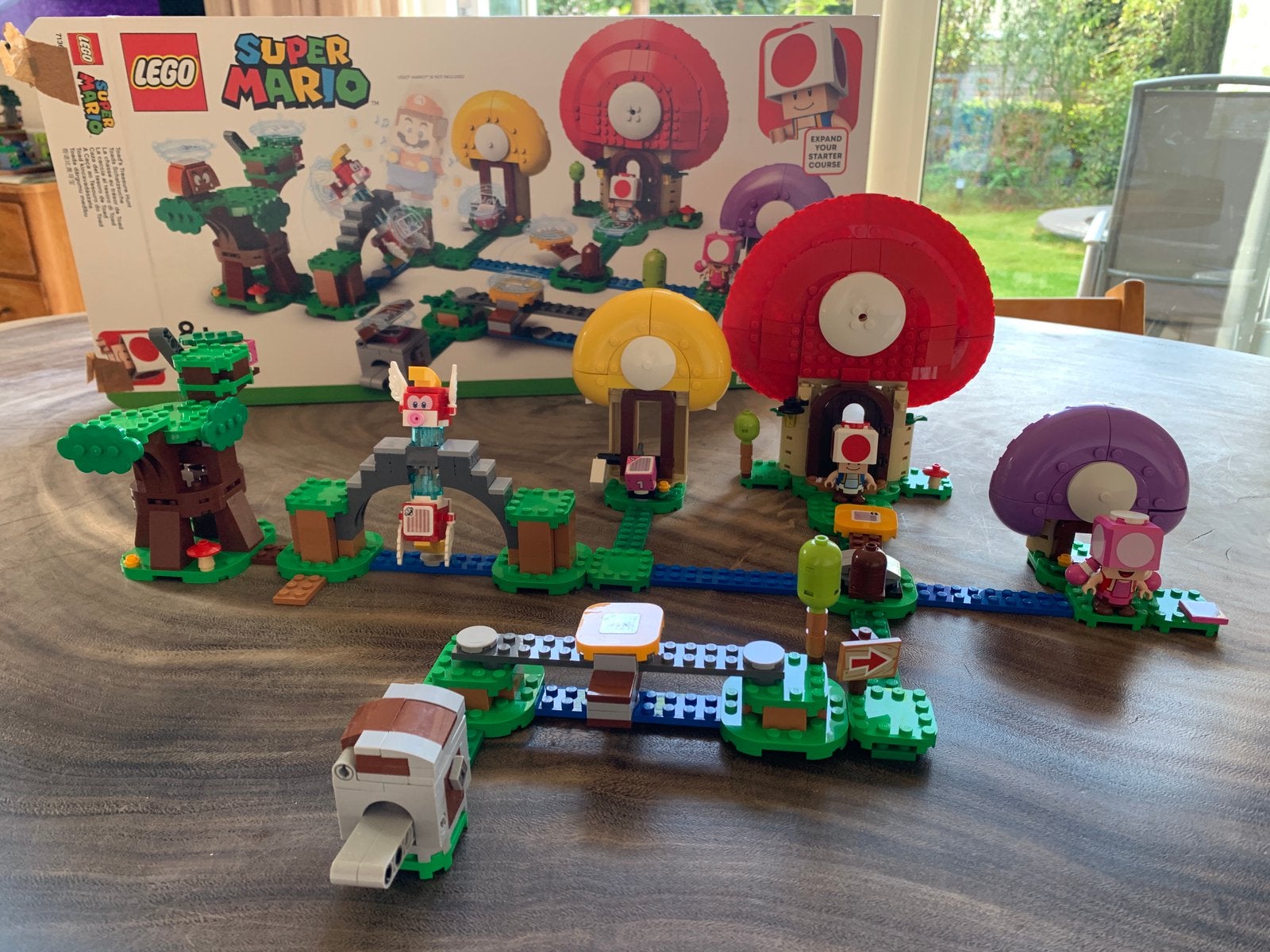 Super Mario Lego set 71368 Toads schattenjacht, Ophalen, Zo goed als nieuw