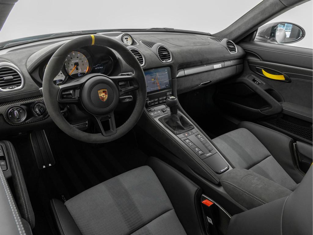 Porsche 718 Cayman GT4 RS, Auto's, Porsche, Zwart, Bedrijf, Nieuw, 2 stoelen