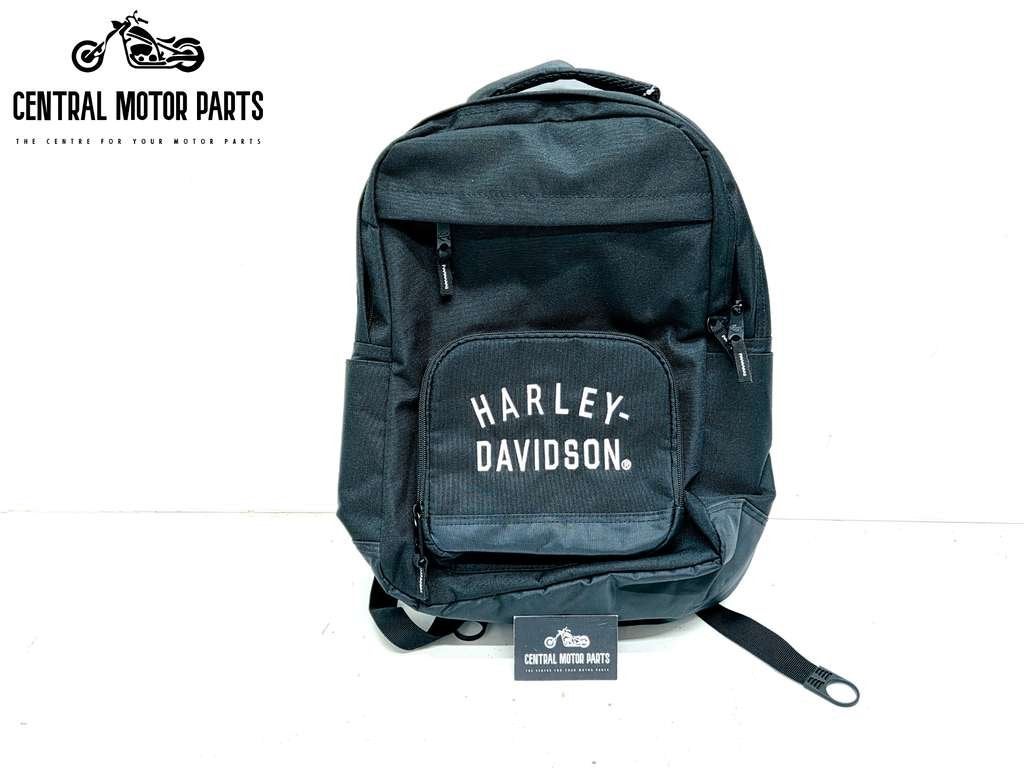 Zwarte Harley Davidson Rugzak, Motoren, Niet ingevuld, Niet ingevuld, Nieuw, Ophalen of Verzenden