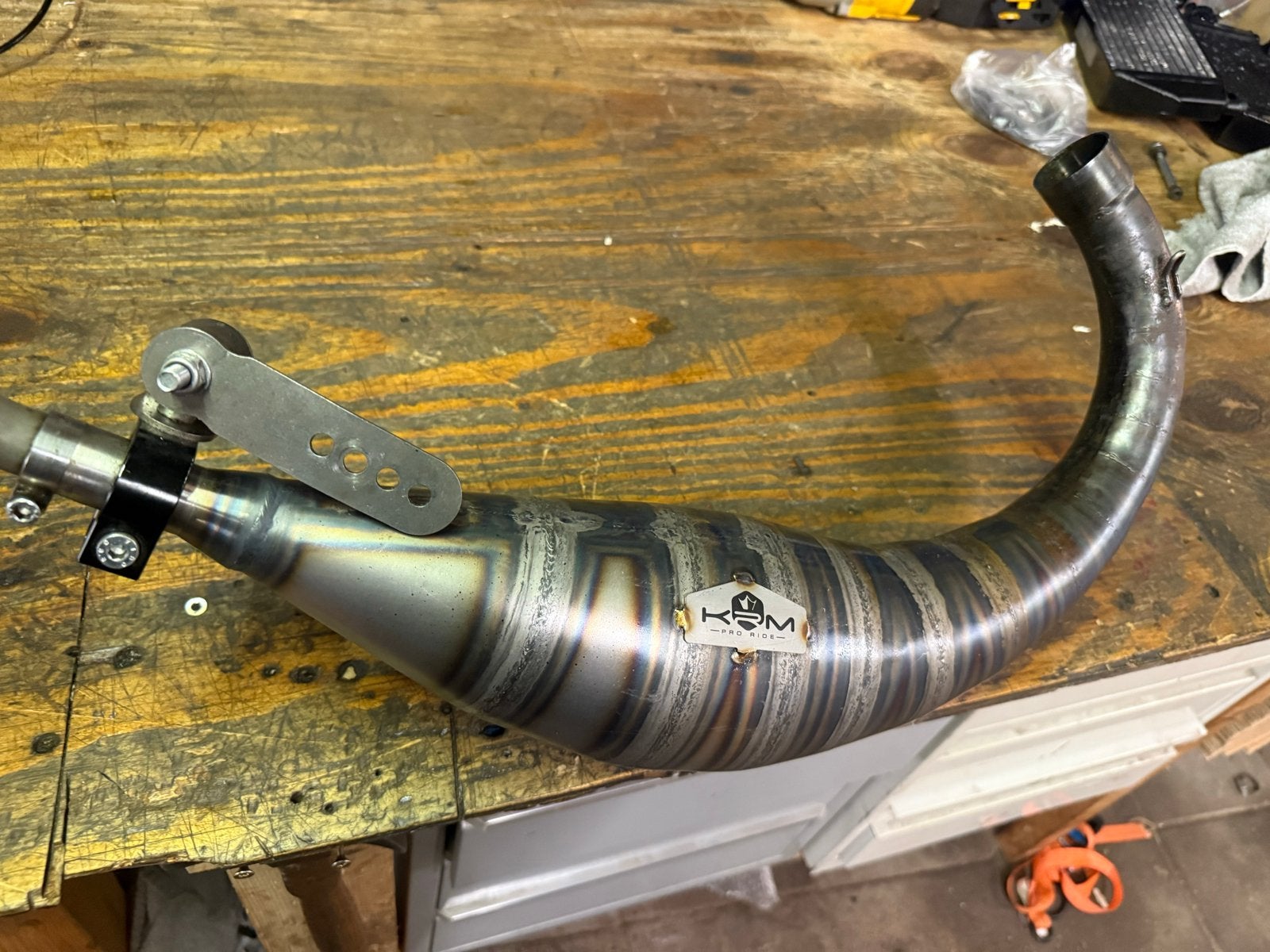 KRM Uitlaat 90-100cc Derbi AM6 (Zo goed als nieuw), Derbi, Derbi, Uitlaat, Ophalen of Verzenden