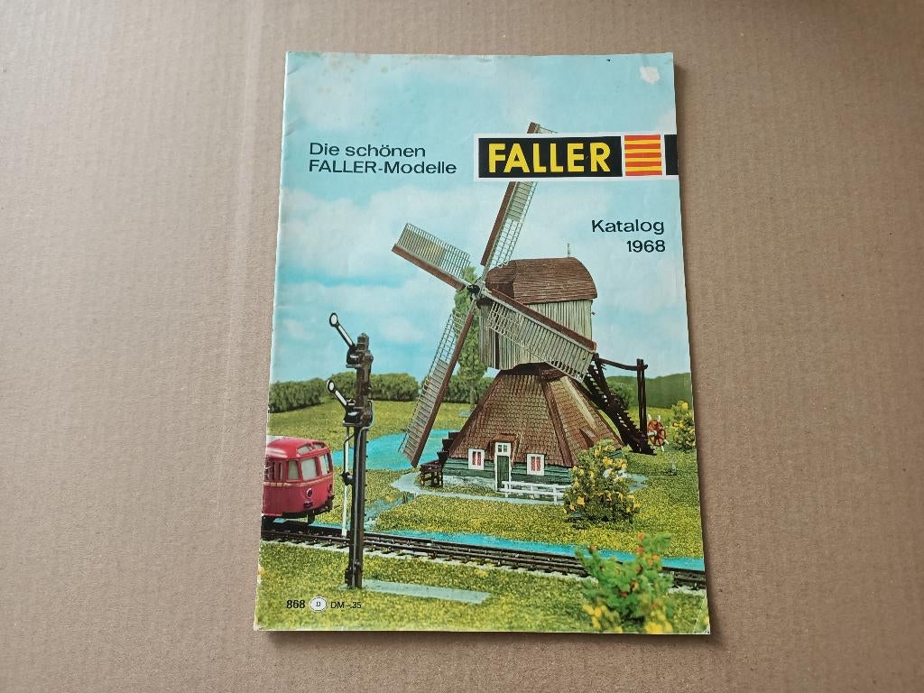 Catalogus: Faller/ HO / AMS Racebaan (1968), Verzenden, Gebruikt, Elektrisch, Carrera