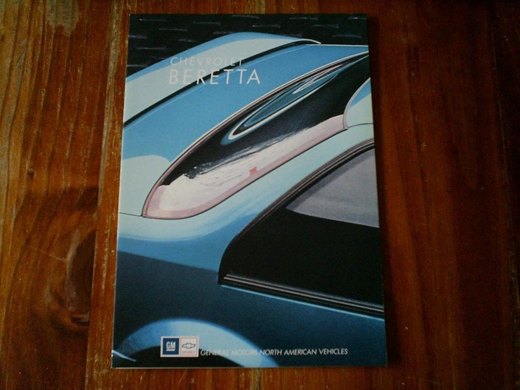 Chevrolet Beretta 1991 [ 8 pag. ], Verzenden, Zo goed als nieuw, Chevrolet