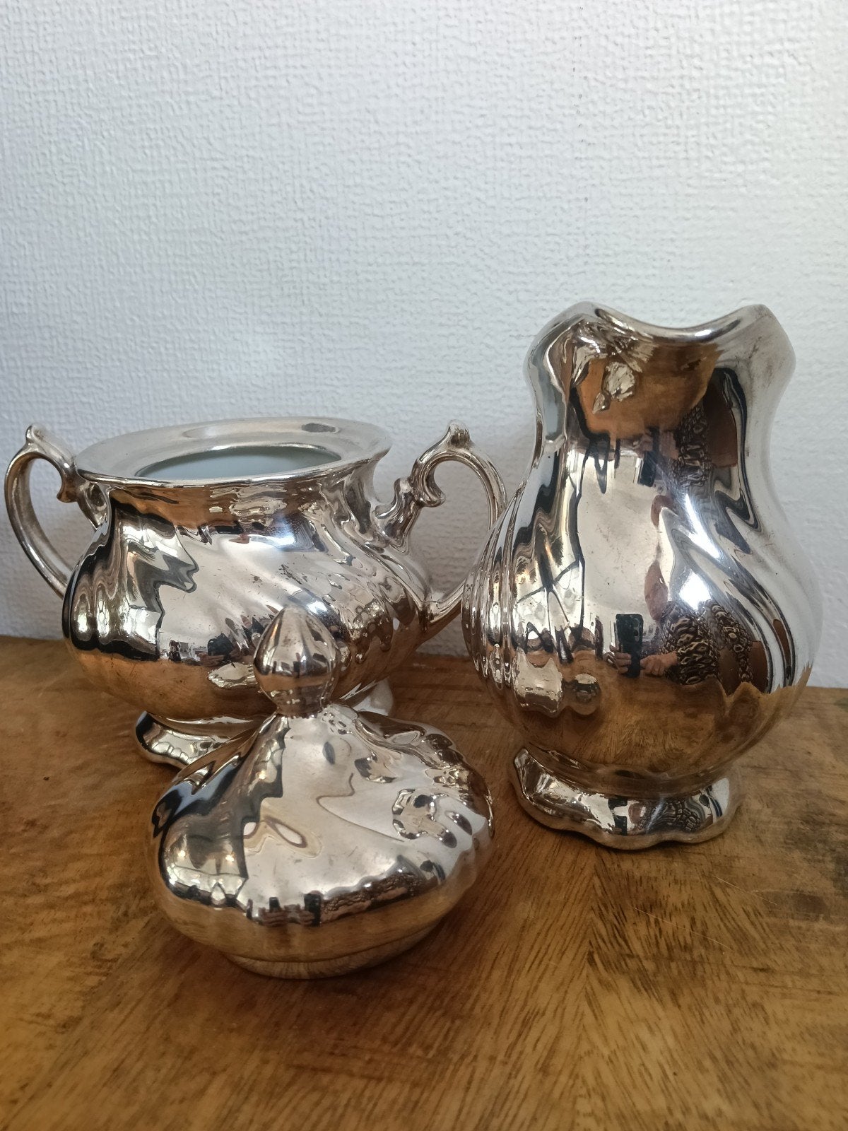 WMF Suikerpot en Melkkan Set, Antiek en Kunst, Ophalen of Verzenden