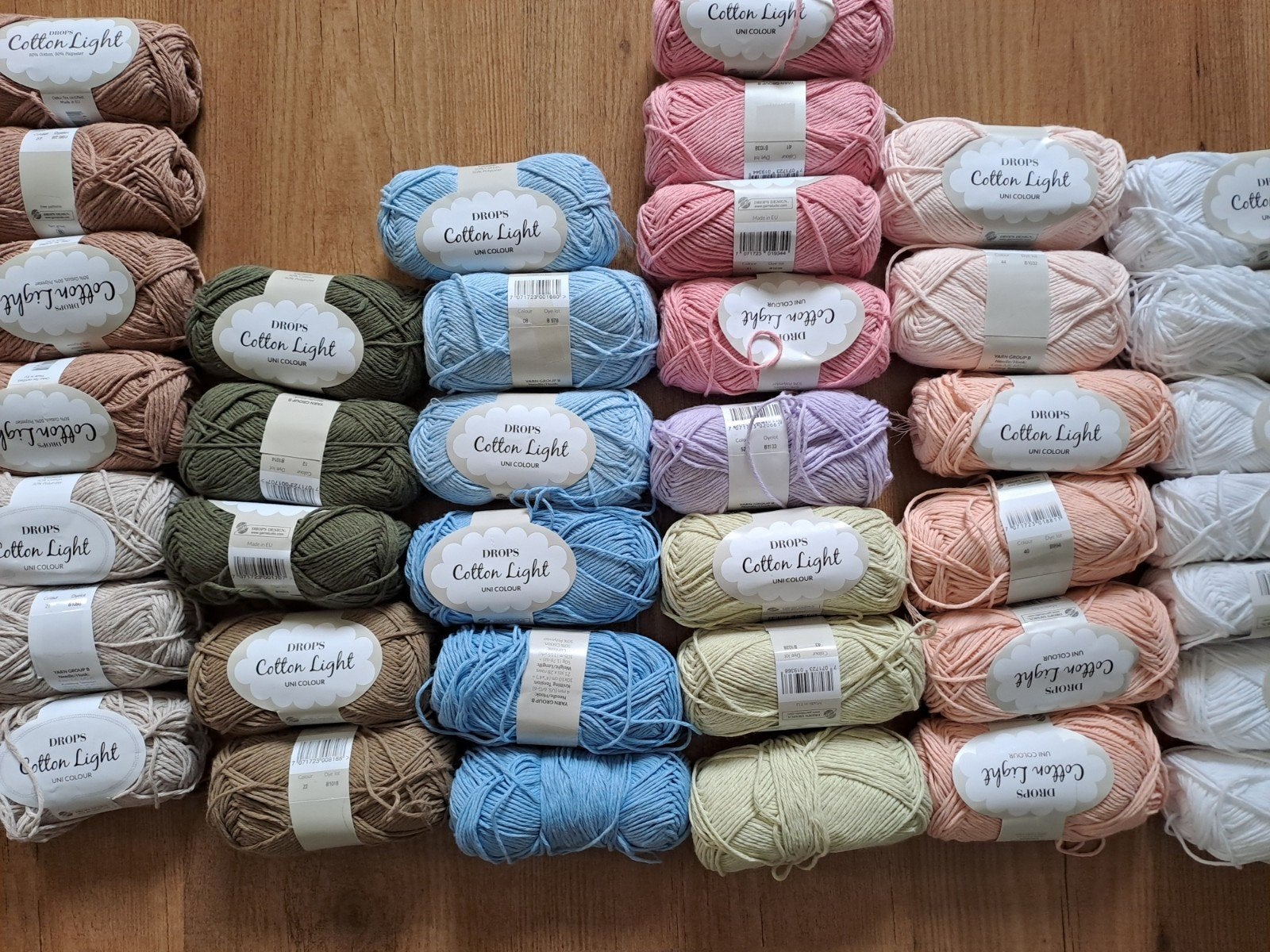 Drops Cotton Light garen, Ophalen of Verzenden, Nieuw, Breien of Haken, Wol of Garen