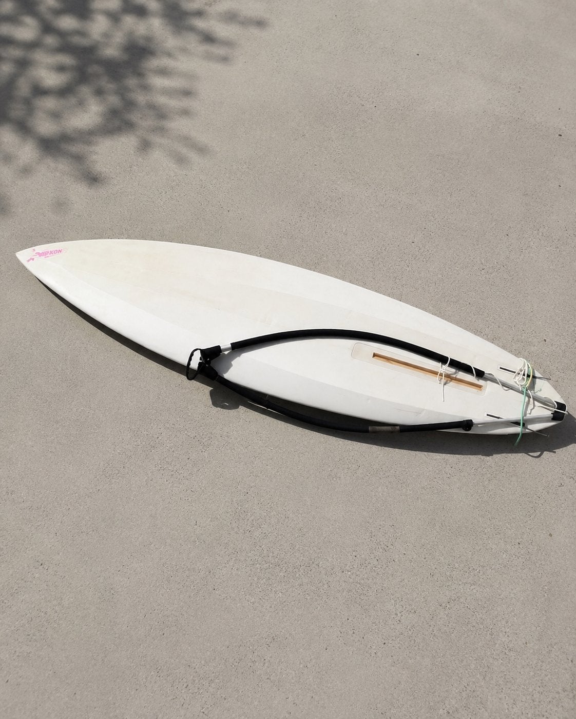(Wind) Surfplank + fietskar voor vervoer te koop, Watersport en Boten, Windsurfen, Ophalen, Gebruikt, Complete set