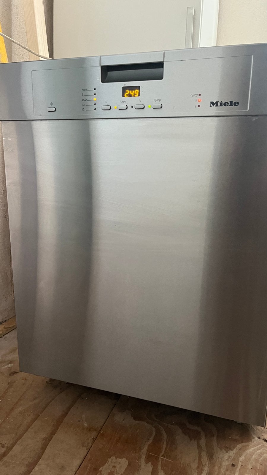 Miele G 4210 SCU inbouw Vaatwasser RVS - moet nu weg, Ophalen, Gebruikt, 60 cm of meer, Eco programma