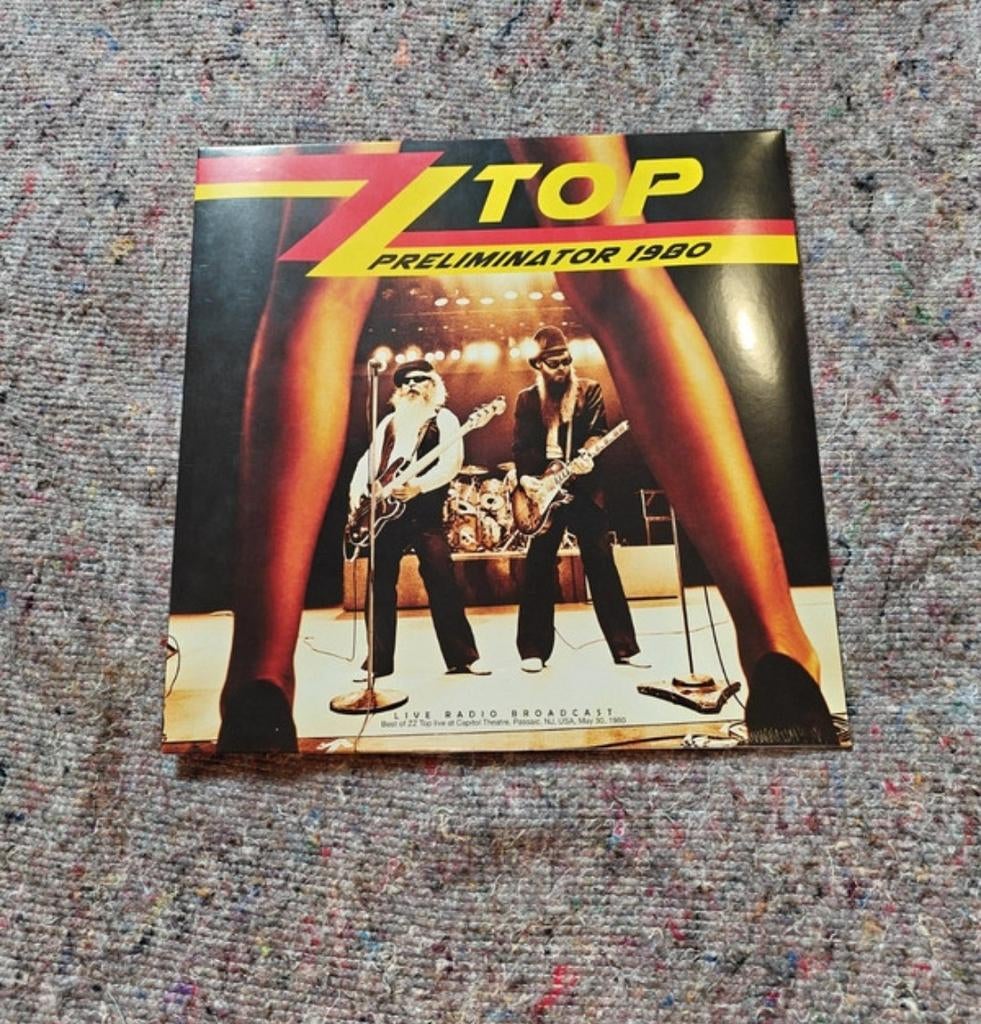ZZ Top - Preliminator 1980 Live Radio Broadcast LP, Cd's en Dvd's, Vinyl | Rock, Gebruikt, 1980 - 1989, Ophalen of Verzenden, Rock-'n-Roll