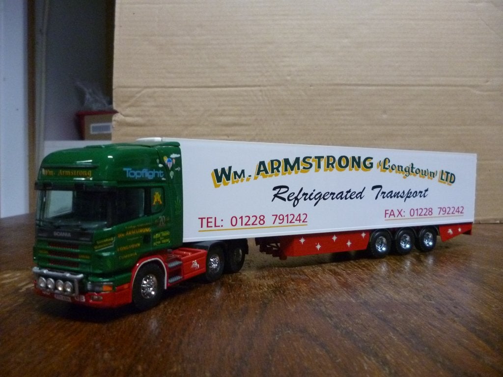 Tekno Scania 144 Wm. Armstrong, Ophalen of Verzenden, Nieuw, Bus of Vrachtwagen, Tekno