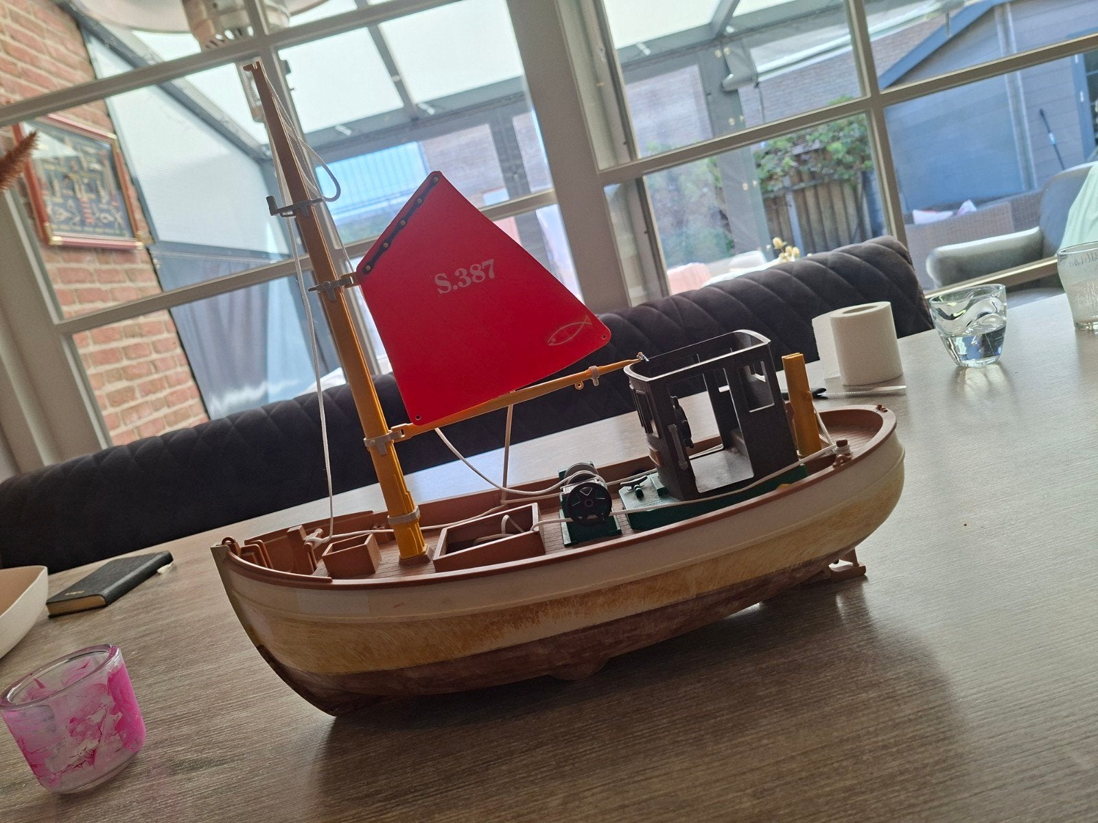 Playmobile Vissersboot, Ophalen, Gebruikt