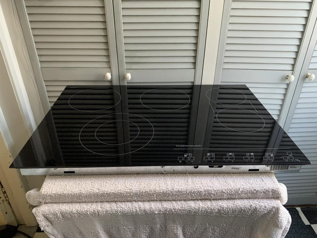 Küppersbusch -  80cm keramische kookplaat- 5 zones ekef854.1, Ophalen, Inbouw, Keramisch, 4 kookzones