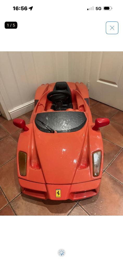 ferrari trapautos, Antiek en Kunst, Antiek | Speelgoed, Ophalen of Verzenden