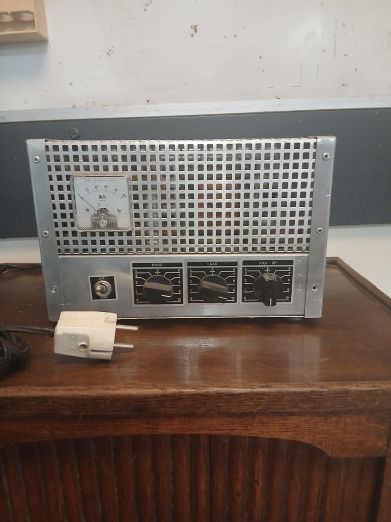 Vintage buizenversterker met EL84 EURELEC buizen, Overige merken, Onbekend, Ophalen of Verzenden, Onbekend