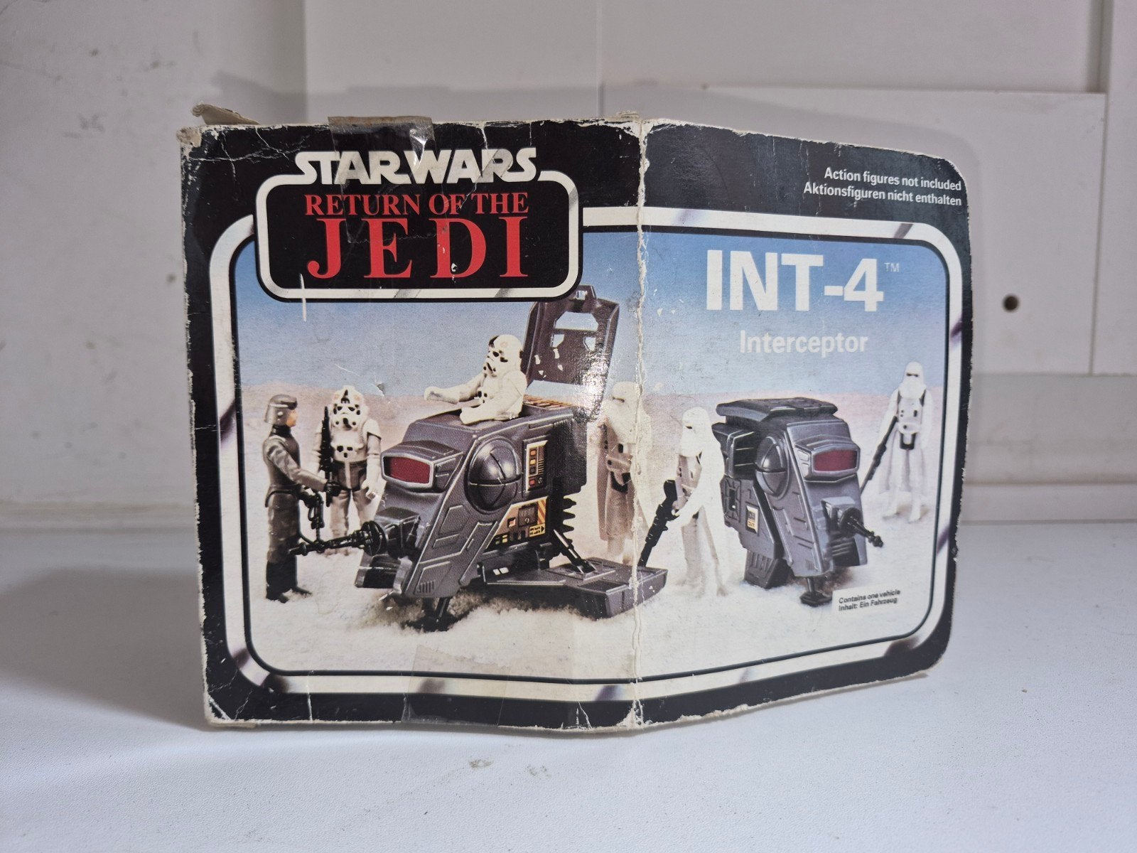 Star Wars Return of the Jedi INT-4 Interceptor met doos, Verzamelen, Star Wars, Verzenden, Gebruikt, Overige typen