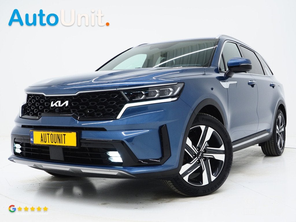 Kia Sorento 1.6 T-GDI Plug-in Hybrid 4WD ExecutiveLine 7p. |, Auto's, Kia, Gebruikt, Zwart, 4 cilinders, Blauw