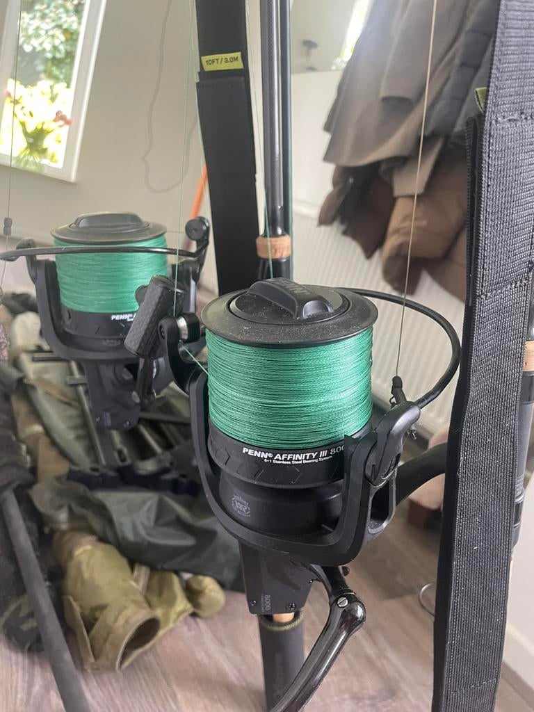Complete karperset, Ophalen, Zo goed als nieuw, Complete set