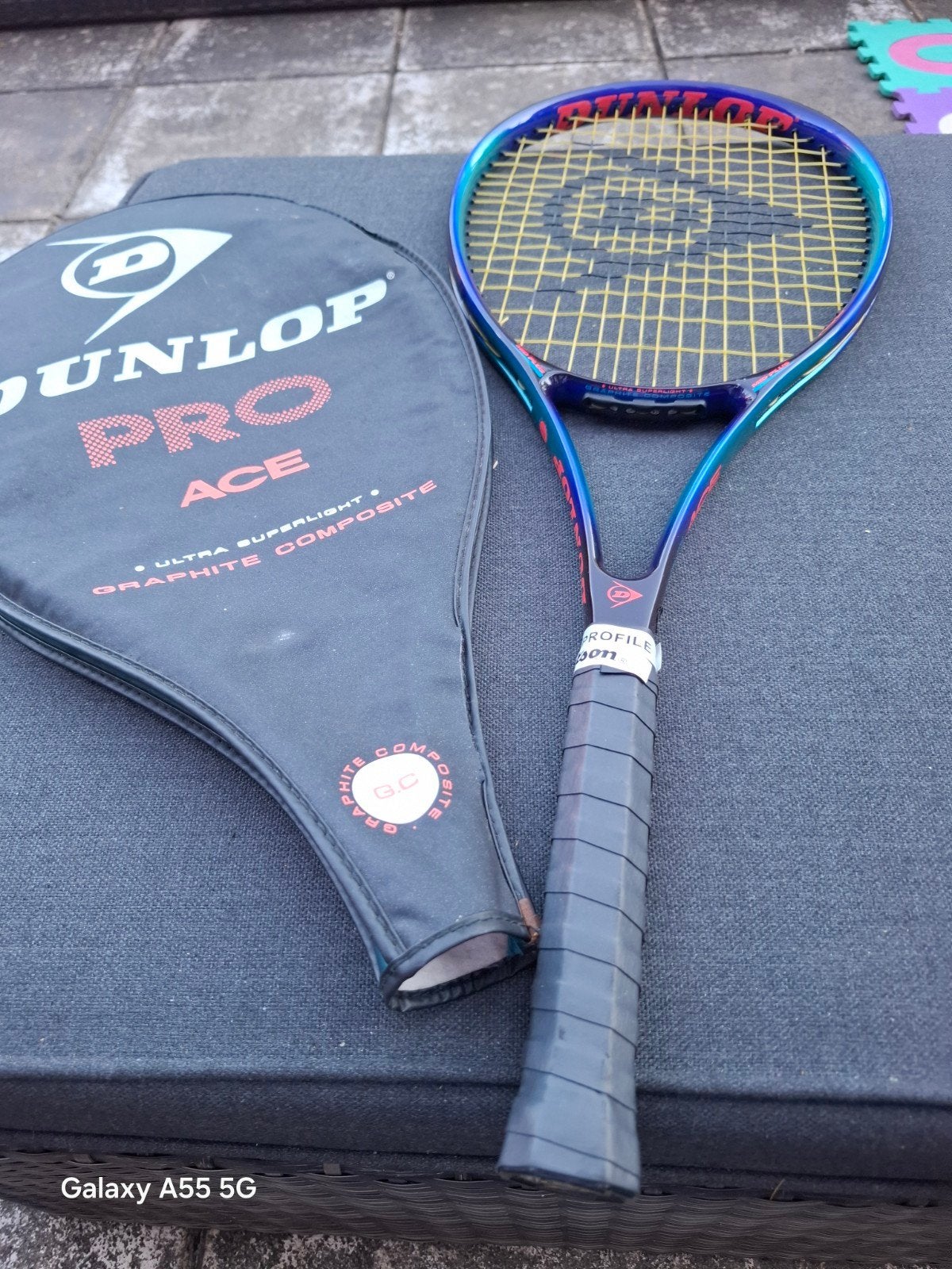 Dunlop Pro Ace Tennisracket - L1, Sport en Fitness, Tennis, Gebruikt, L1, Ophalen of Verzenden, Gatehouse Close, Aylesbury, Buckinghamshire, HP19 8DE, Verenigd Koninkrijk