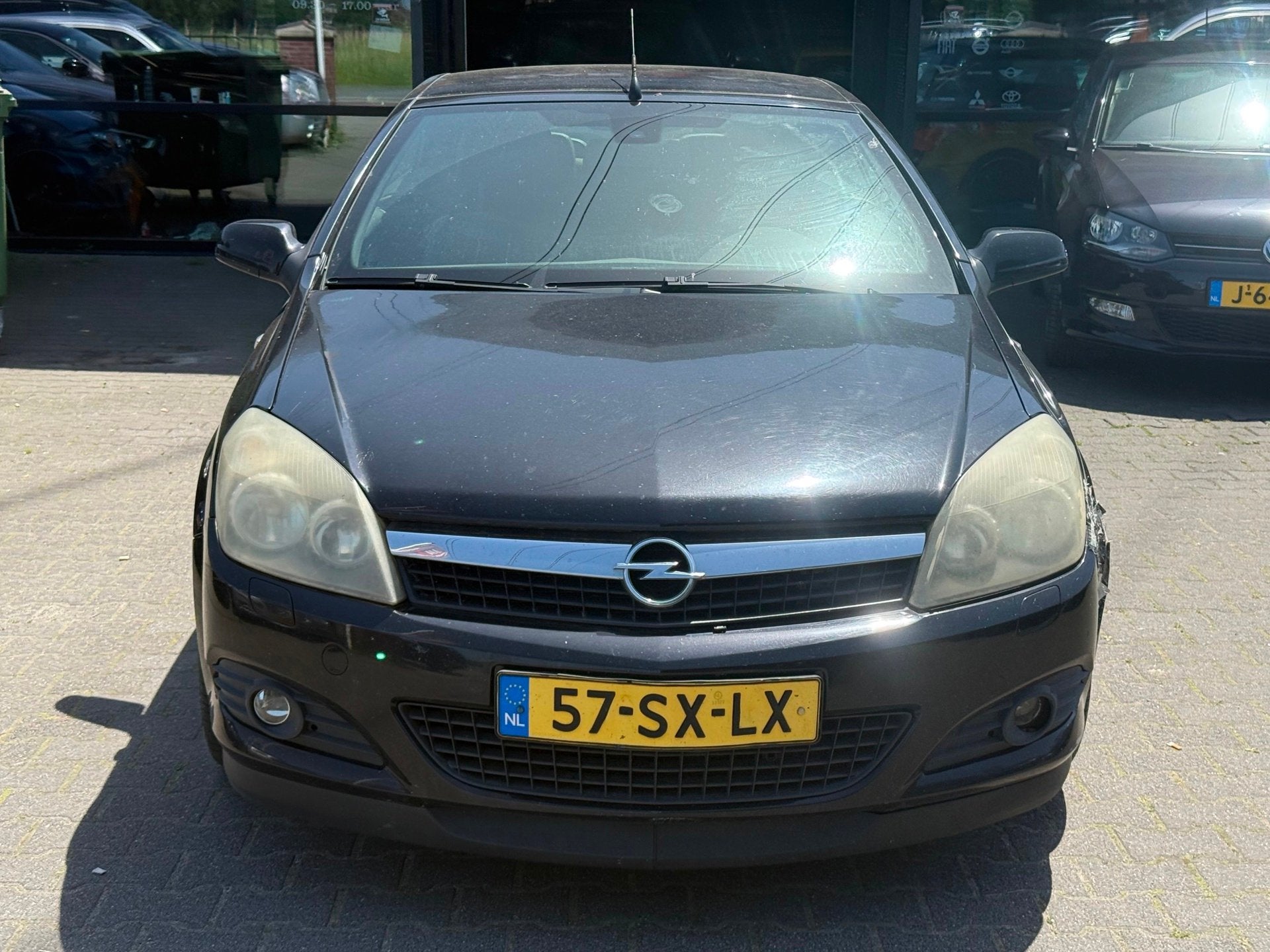 Opel Astra TwinTop 1.8 Cosmo DAK STORING/ZO MEENEEMPRIJS!, Auto's, Gebruikt, Zwart, 4 cilinders, Cabriolet