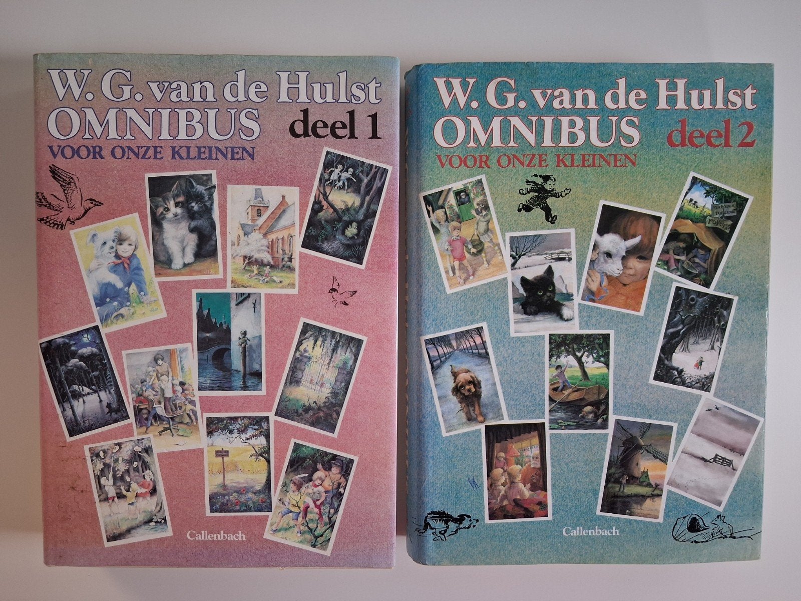 W.G. van de Hulst Omnibus voor onze Kleinen deel 1 en deel 2, Ophalen of Verzenden, W.G. van de Hulst
