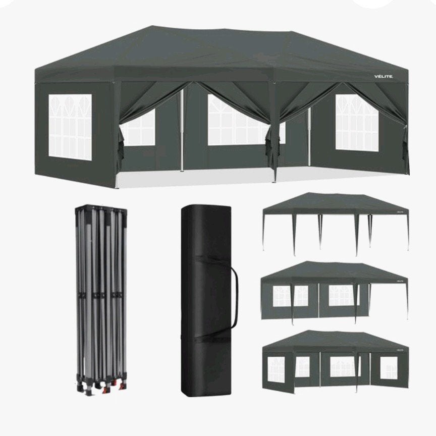 Opvouwbare stevige zware tent 6x3, Tuin en Terras, Tuinhuizen, Ophalen, 200 tot 400 cm, 3 ramen of meer, Overige typen