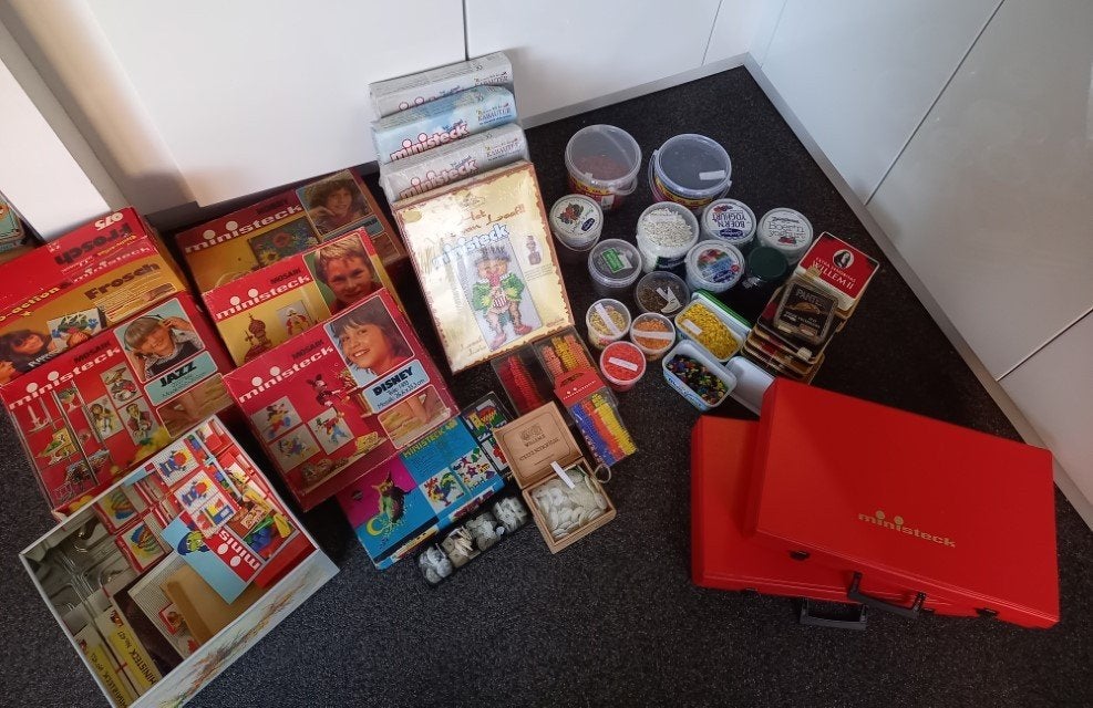 * Grote vintage Ministeck verzameling *, Hobby en Vrije tijd, Ministeck, Verzenden, Gebruikt, Overige typen