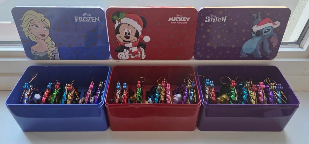 Complete set AH Disney kersthangers, Ophalen of Verzenden, Overige figuren, Nieuw, Beeldje of Figuurtje