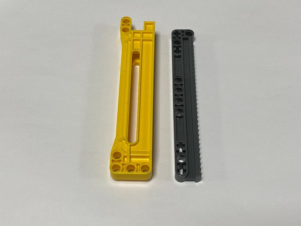 Lego nieuwe gele Technic, Gear Rack 1x14x2, Overige thema's, Lego, Nieuw, Ophalen of Verzenden