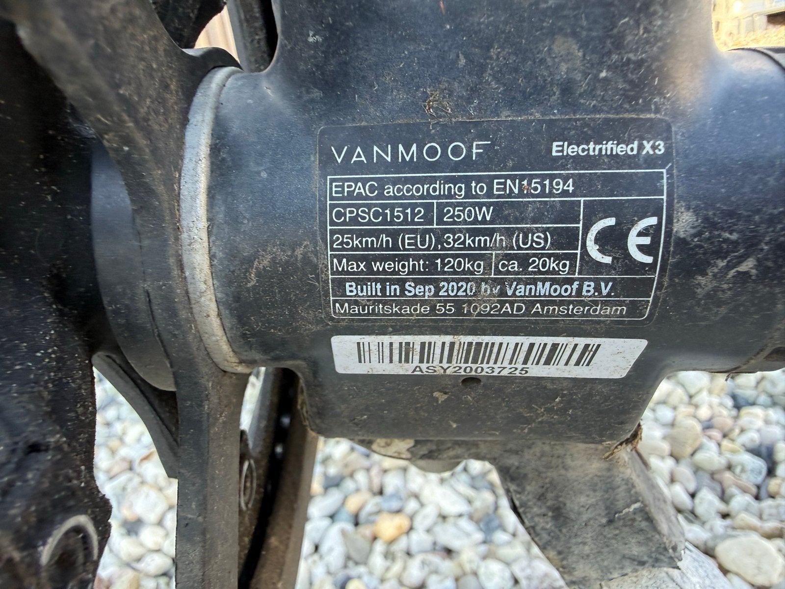Foto 13 van VanMoof X3 - Motor defect