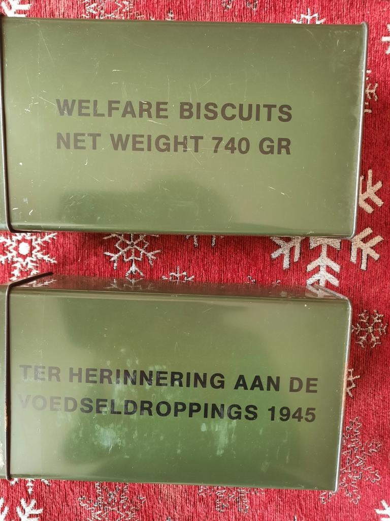 2 blikken, Verzamelen, Ophalen of Verzenden, Landmacht, Nederland