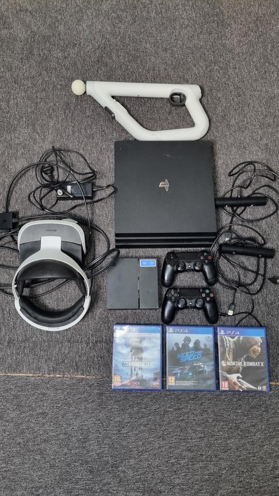 Playstation 4 pro set, Spelcomputers en Games, Spelcomputers | Sony PlayStation 4, Ophalen of Verzenden, Original