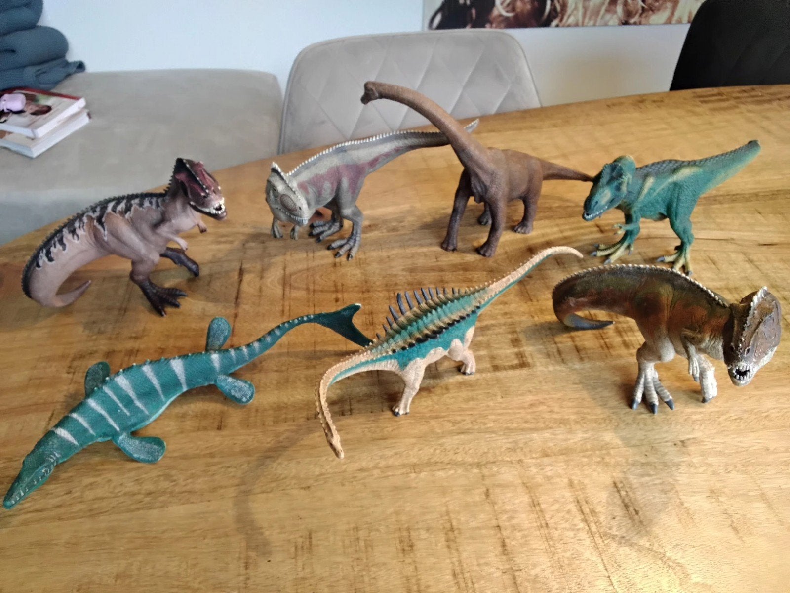 Schleich Dino's, uitgebreide collectie, Ophalen of Verzenden, Zo goed als nieuw
