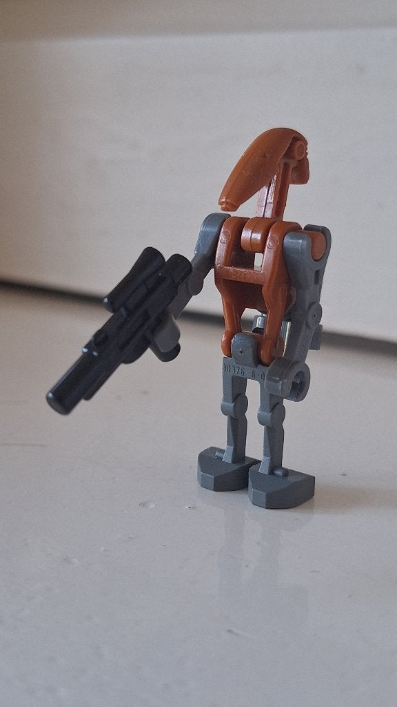 STAR WARS Poppetje/Minifig Rocket Battle droid SW0228, Ophalen of Verzenden, Zo goed als nieuw, Minifiguur, Lego