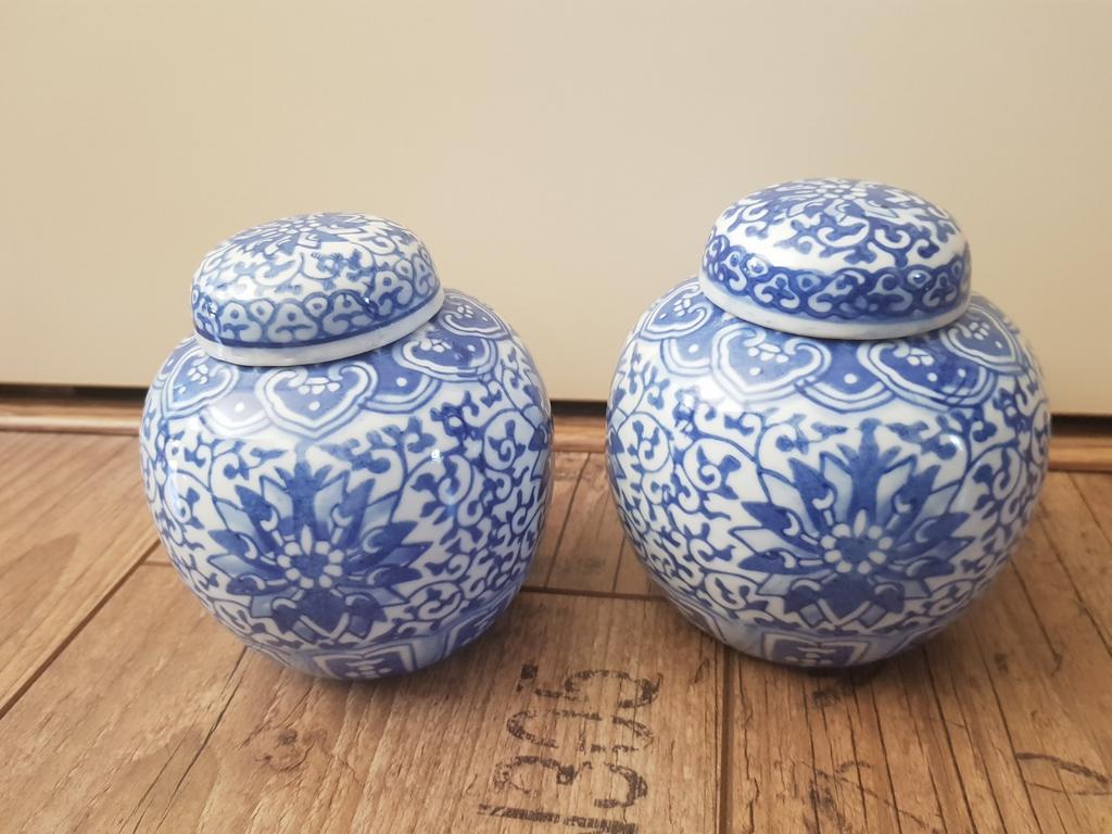 Gemberpotten Chinees porselein gemberpot eind 19 de eeuw, Ophalen of Verzenden