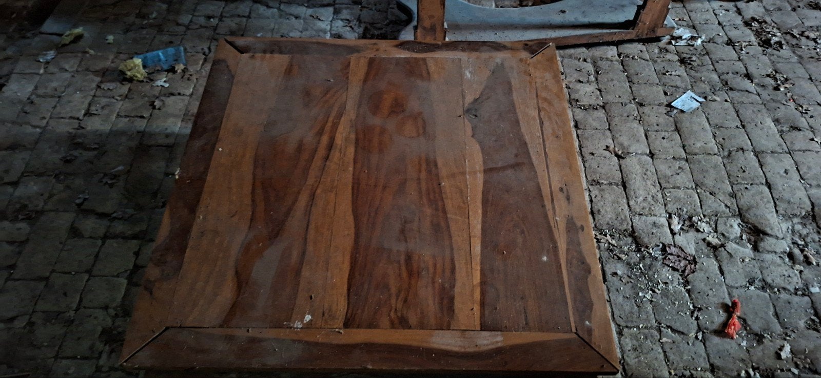 oosterse opiumtafel, ong.1mtr x 1mtr.      verkoop vanwege e, Ophalen, 50 – 75, Gebruikt, Vierkant