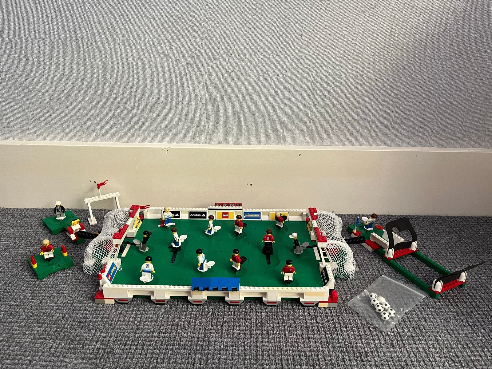 4 Lego voetbal sets (3420 + 3423 + 1428 + 1429) instructies, Gebruikt, Overige thema's, Lego, Ophalen of Verzenden