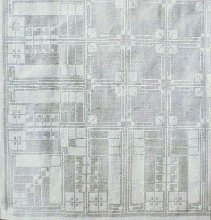 BEHRENS Peter Jugendstil tafellaken., Antiek en Kunst, Antiek | Kleden en Textiel, Ophalen of Verzenden