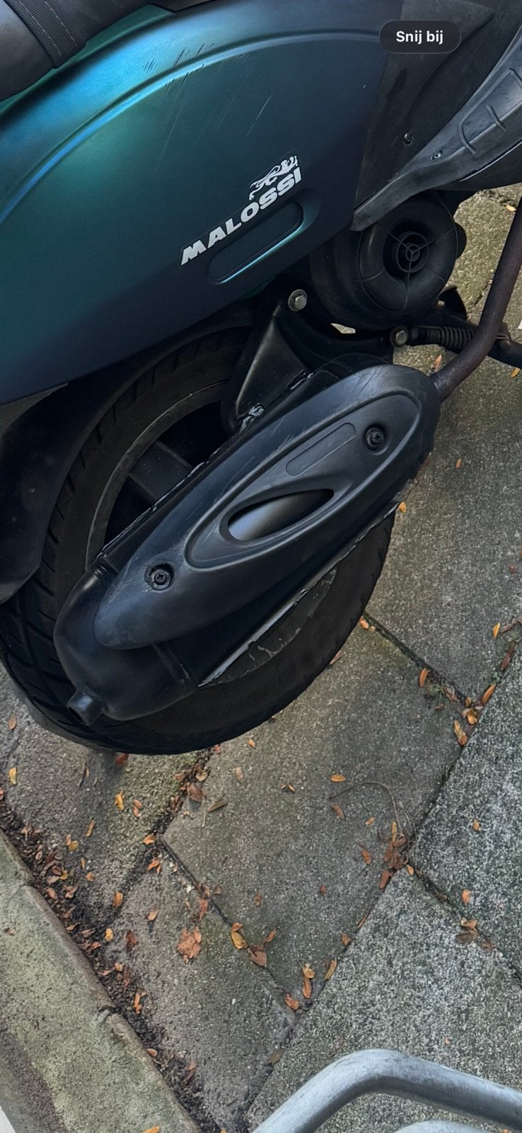 Zip 4t 2v 80 cc blok te koop, Fietsen en Brommers, Ophalen, Zo goed als nieuw, Benzine, Zip