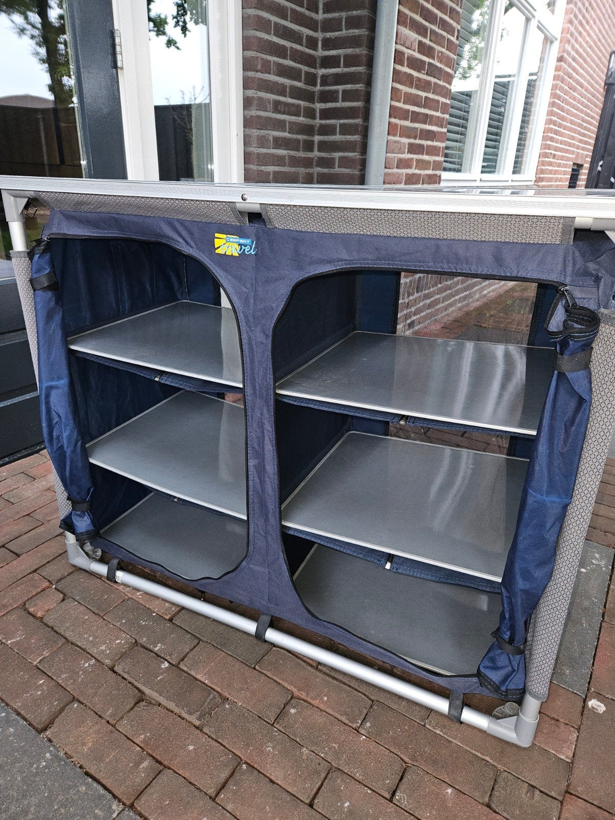 Campart Travel Campingkast - 98x48x82 cm - Gebruikt, Ophalen, Gebruikt