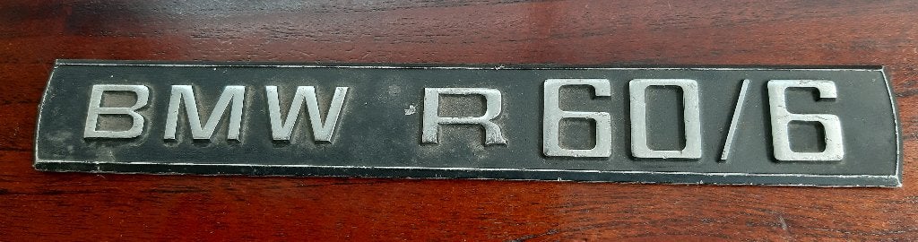 BMW R60/6 embleem, Verzenden, Gebruikt