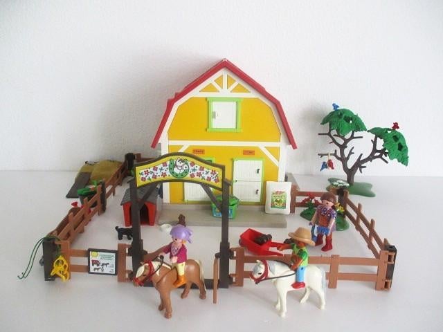 playmobil Ponyranch 5222 zie alle foto,s, Kinderen en Baby's, Speelgoed | Playmobil, Ophalen of Verzenden, Gebruikt, Complete set