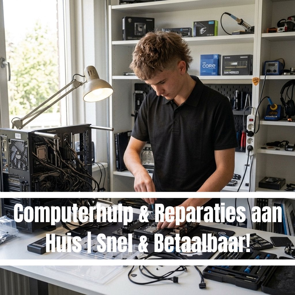Computerhulp & Reparaties aan Huis | Snel & Betaalbaar!, Computers en Software, Ophalen, Onbekend