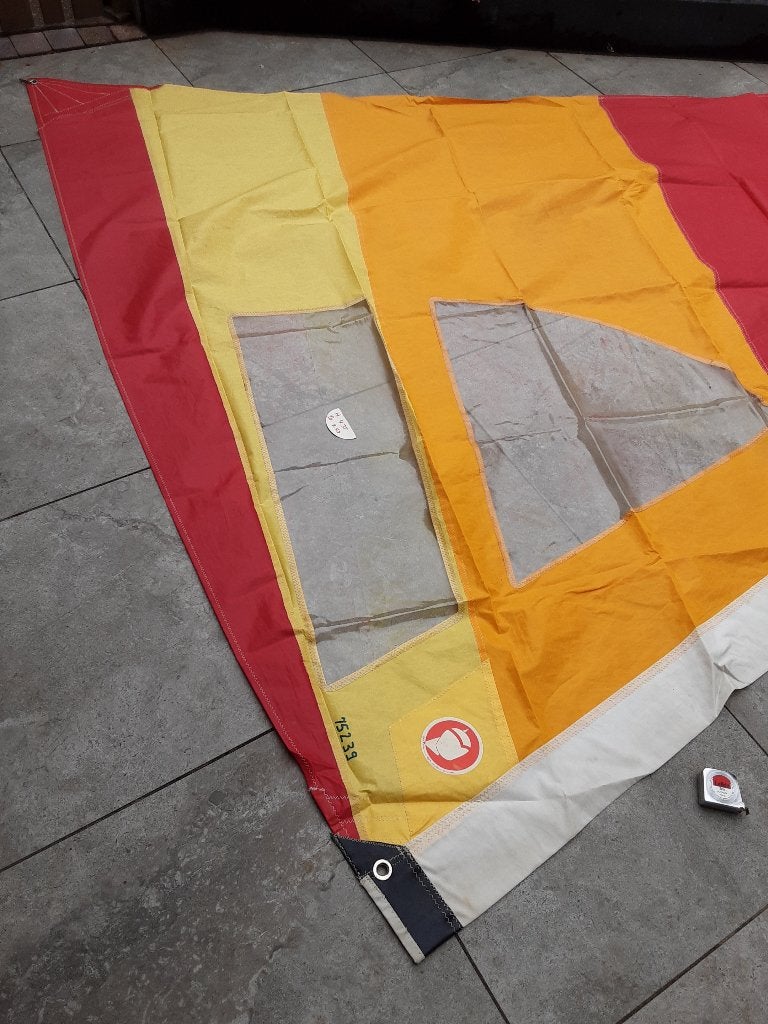 Zeilen van surfplank, Ophalen, Gebruikt, Zeil