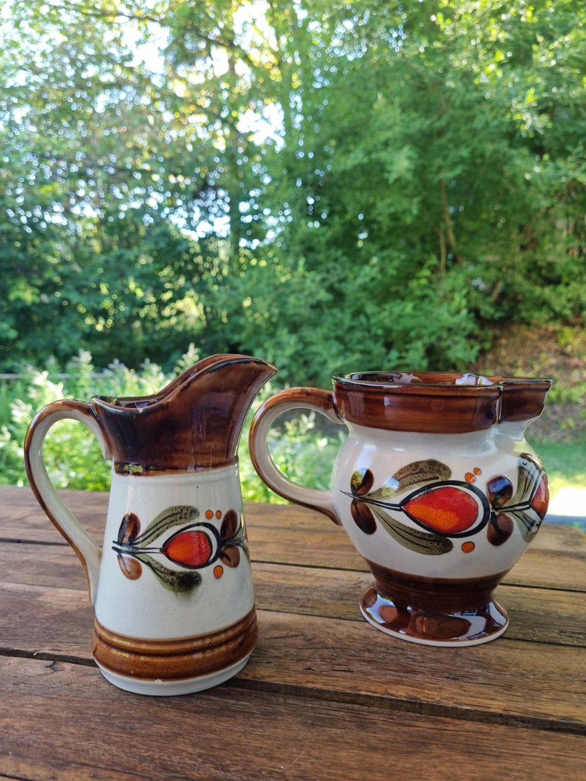 Vintage Jaren 70 Kannen Set - SMF Schramberg Bernau, Ophalen of Verzenden