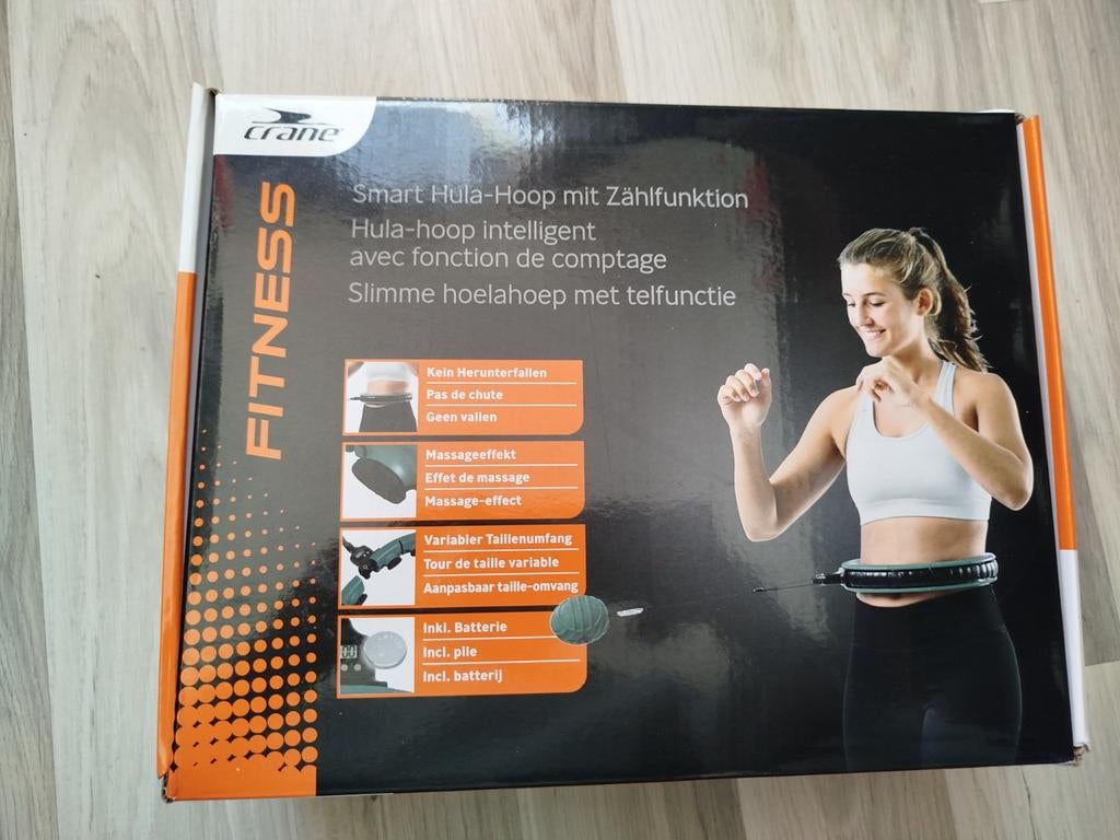 Smart Hoelahoep met Gewicht en Telfunctie, Sport en Fitness, Overige Sport en Fitness, Ophalen, Nieuw