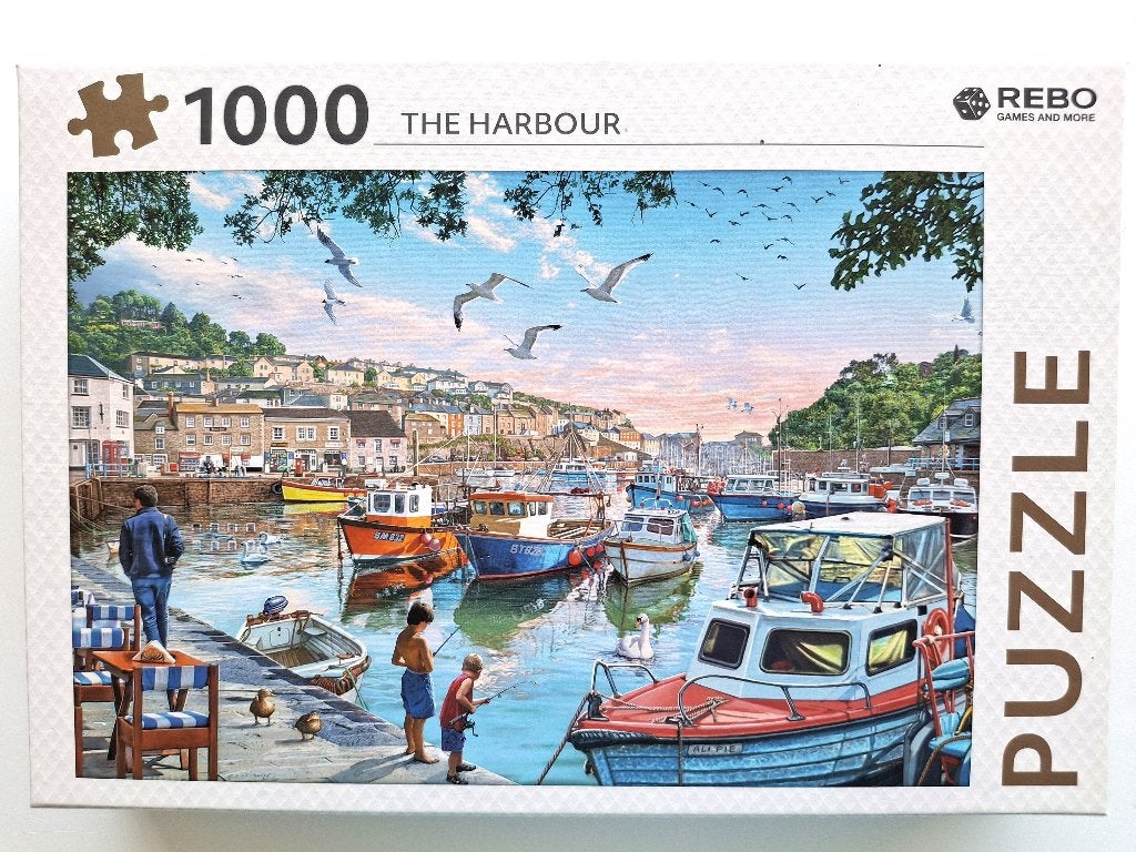 The Harbour!, Ophalen of Verzenden, 500 t/m 1500 stukjes, Zo goed als nieuw, Legpuzzel