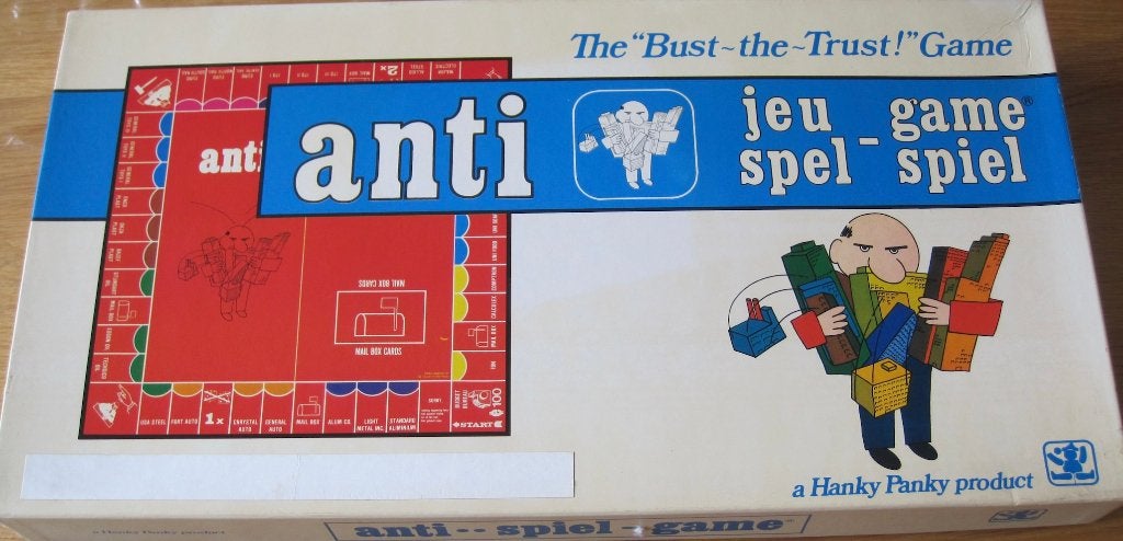 Bordspel anti jeu – game – spel – spiel - 1977, Hobby en Vrije tijd, Gezelschapsspellen | Bordspellen, Vijf spelers of meer, Ophalen of Verzenden