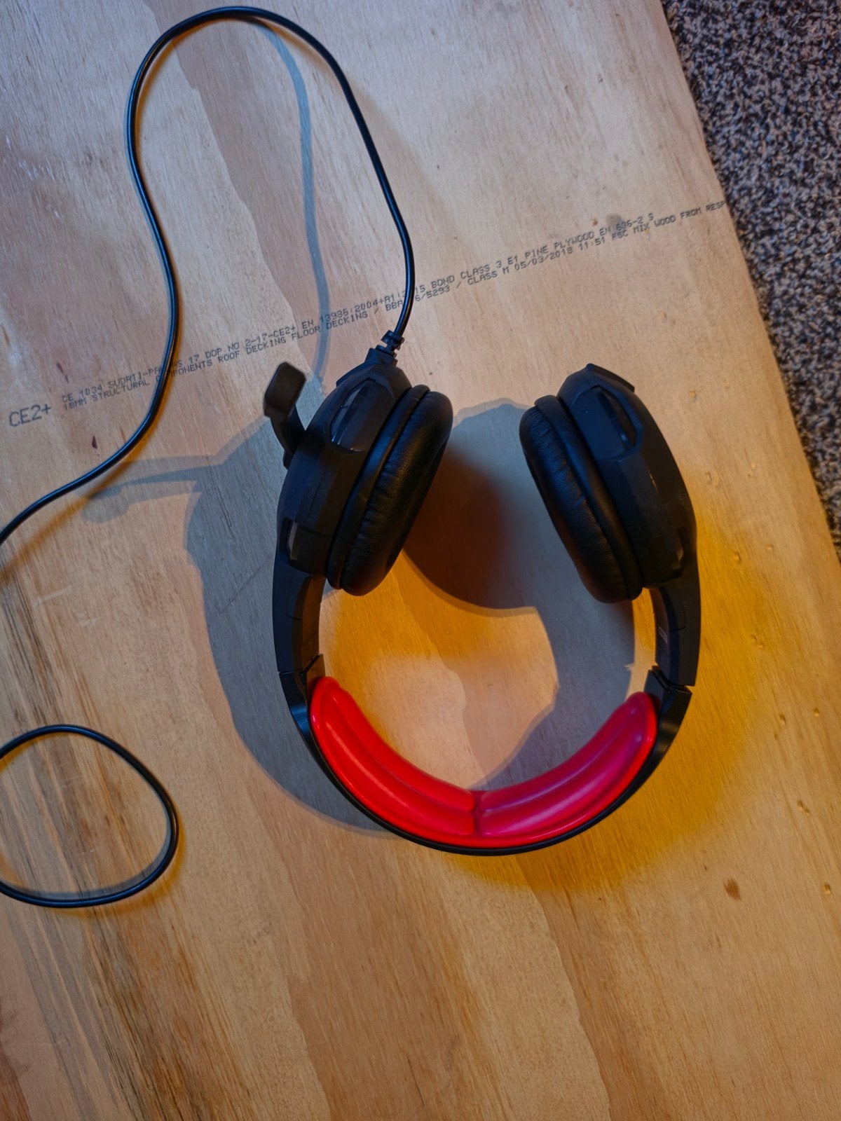 Trust GXT Gaming Headset - Zwart/Rood met Microfoon, Microfoon, Zwart, Ophalen, Overige merken